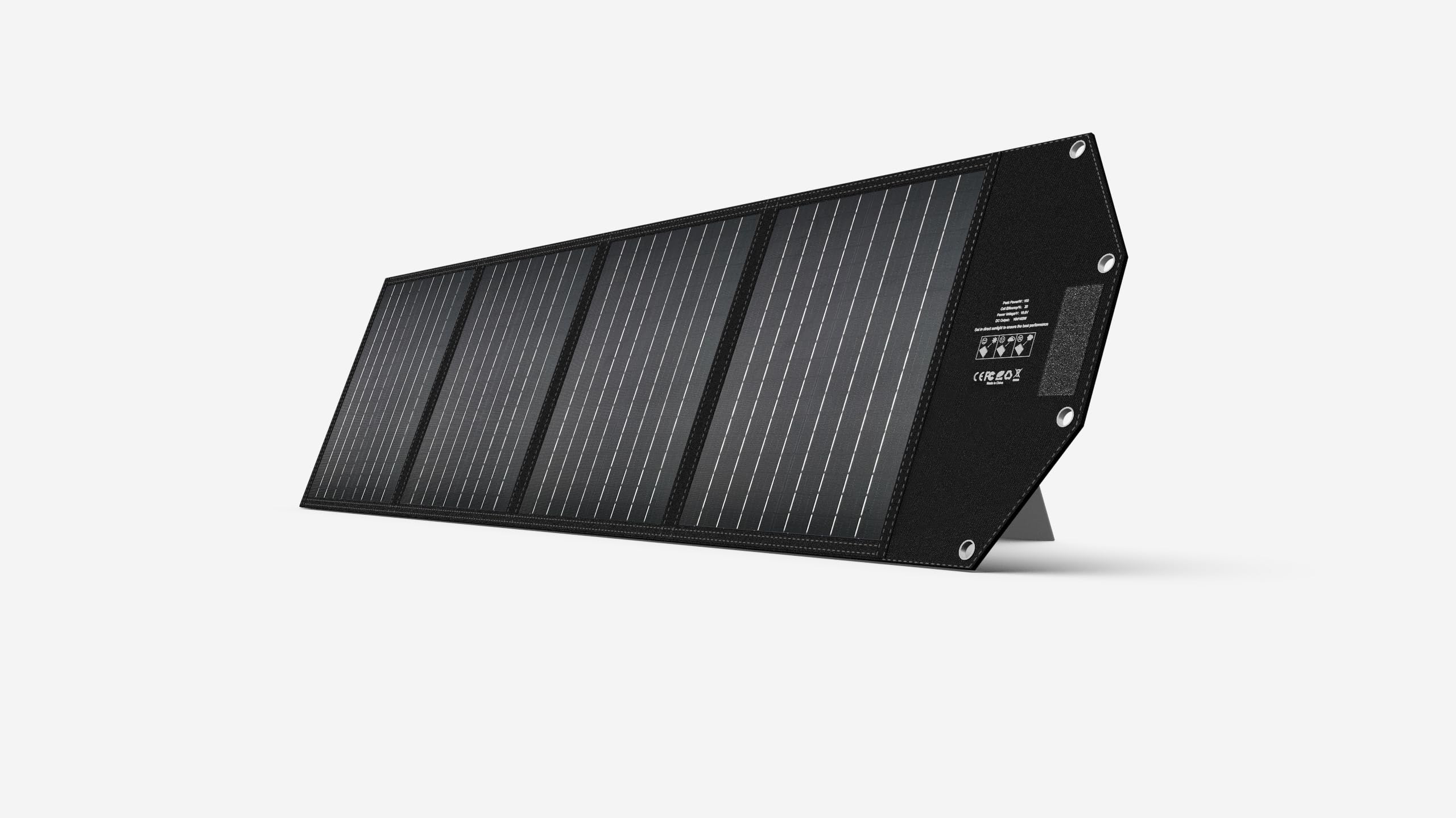 Komodo faltbares Solarmodul 220W kompatibel mit Powerstation, Camping Solarmodul Solartasche 18V outdoor mobil