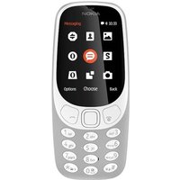 Nokia 3310 Dual SIM - Feature Phone - Dual-SIM 16MB - microSD slot - LCD-Anzeige - 320 x 240 Pixel - rear camera 2 MP - Grau (A00028116)