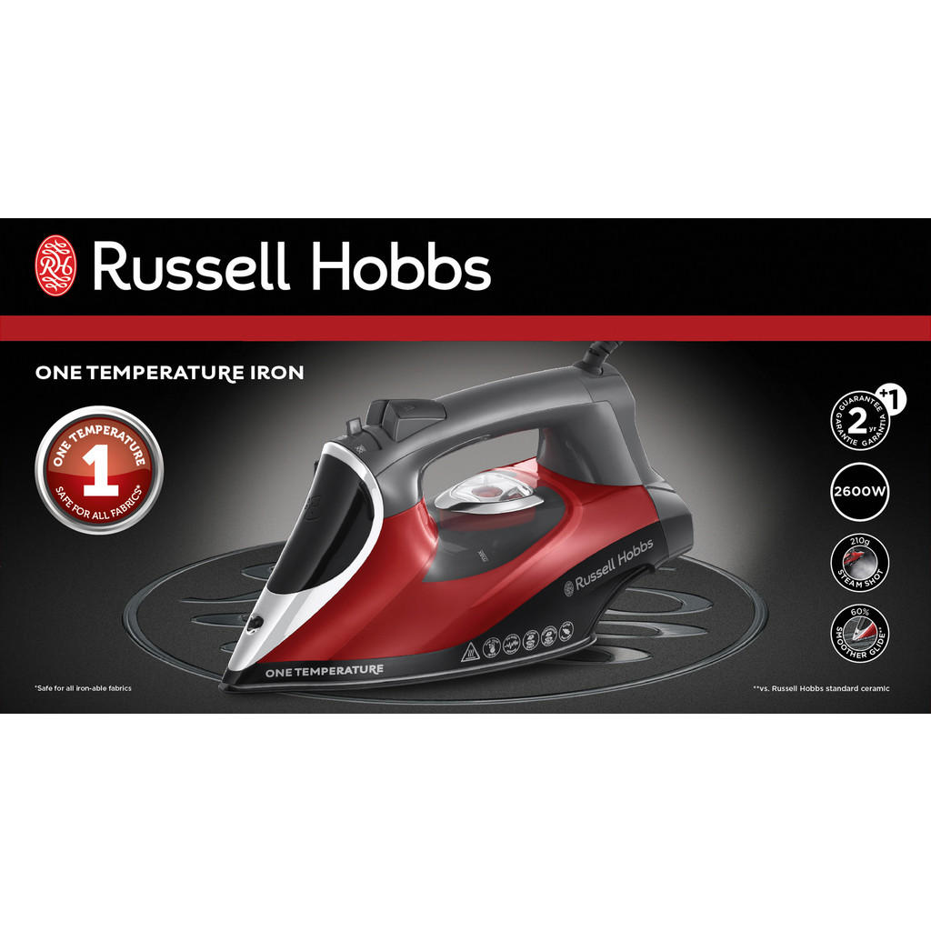 Russell Hobbs Dampfbügelautomat 23671046002 rot schwarz Kunststoff B/H/T: ca. 13x18x33 cm 4