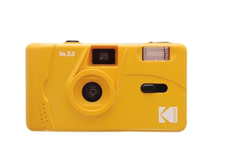 KODAK M35 35 mm wiederverwendbare Filmkamera, gelb, ikonisch, Retro, Lomo Kodak M35 Gelb