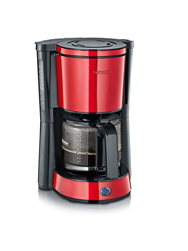 Severin KA 4817 Kaffeemaschine Rot (metallic), Schwarz Fassungsvermögen Tassen=10