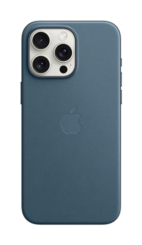 Apple iPhone 15 Pro Max Feingewebe Case mit MagSafe – Pazifikblau ​​​​​​​