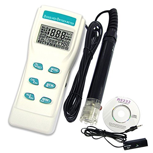 Digitale Gelöster Sauerstoff DO Meter Pressure Monitor-Tester mit USB und CD