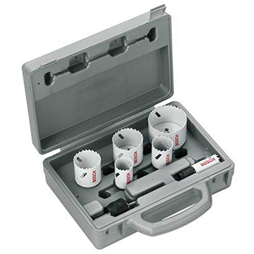 Bosch lochsägen-sanitär-set, sheet metal, 9-teilig, 20 - 64 mm