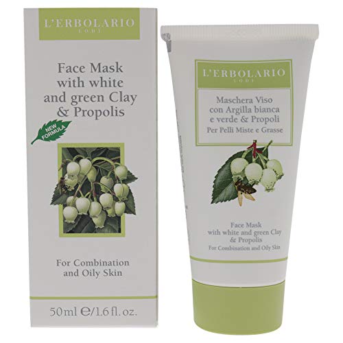 L'Erbolario Tonerde & Propolis Maske 50ml, 50 ml