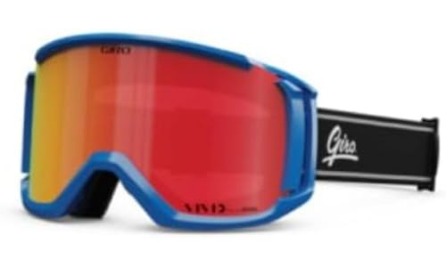 Giro Revolt Skibrille/Schneebrille – Fender Lake Placid Blue – Vivid Ember Lens