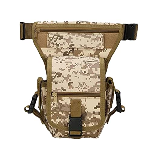 WolFum Sporttaschen, Unisex, tragbar, für Outdoor-Sport, Mehrzweck, Camouflage-Hüfttasche, Gürteltasche. Doppelter Komfort