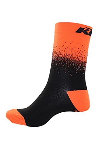 KTM Factory Team Socken Flow Orange/Schwarz 40-43