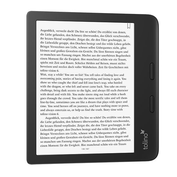 Vision 6 E-Reader 17,8 cm (7 Zoll) 16 GB (Schwarz)
