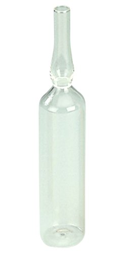 neoLab 3-1263 Spießampullen aus Fiolax Klarglas, 20 mL, 113 mm x 22,5 mm (144-er Pack)