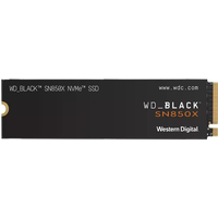 WD WD_BLACK SN850X NVMe SSD WDS100T2X0E - SSD - 1TB - intern - M.2 2280 - PCIe 4,0 x4 (NVMe) (WDS100T2X0E)