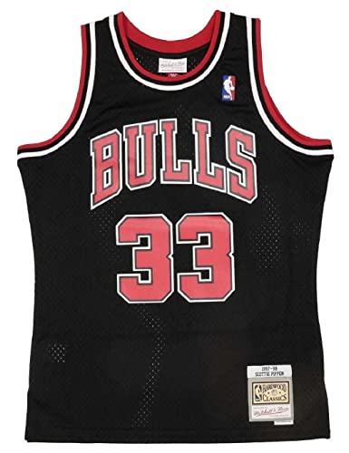 Mitchell & Ness Scottie Pippen #33 Chicago Bulls NBA Kids Swingman Alternate Jersey - L