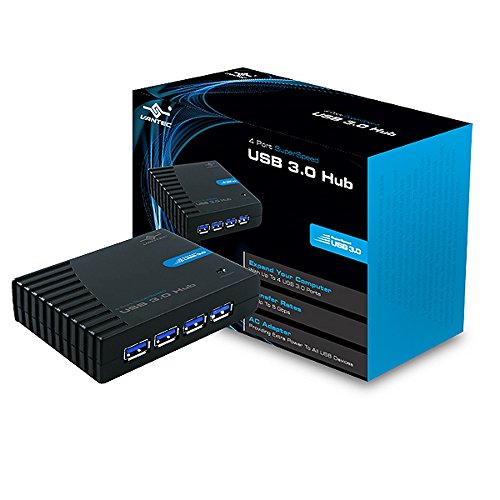 Vantec UGT-MH430U3 Hub & Hub 5000 Mbit/s schwarz – Hubs & Hubs (5000 Mbit/s, schwarz, Windows 2000, XP/2003/Vista/7, 97 x 68 x 23 mm)