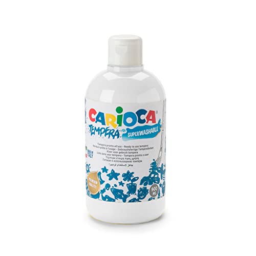 CARIOCA Farbmischmulden – Flasche 500 ml, Weiß (ko027/01)