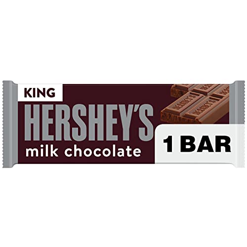 HERSHEY'S King Size Milk Chocolate Bar| 2.6 Ounce