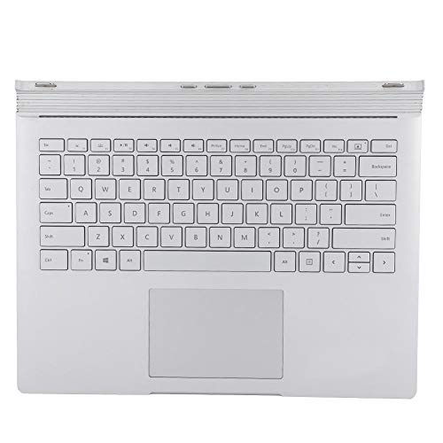 Mavis Laven Tastatur, Für Surface Book 1 1704 Schnelle Reaktion Ohne Verzögerung Multifunktionaler Tastaturersatz Silber Für Notebook-Laptop