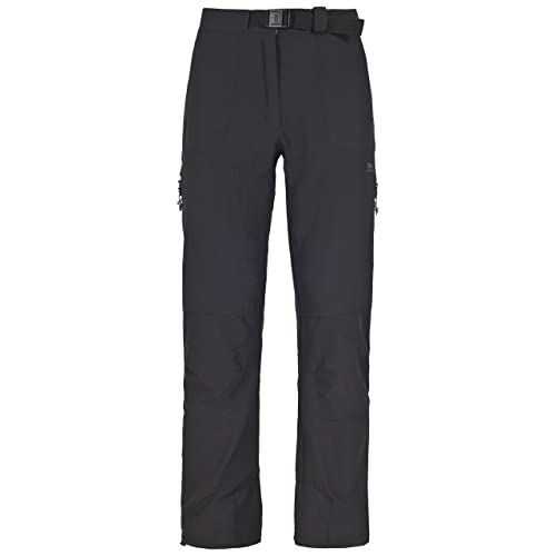 Trespass Escaped, Black, XS, Schnelltrocknende Stretch Hose mit UV-Schutz für Damen, X-Small, Schwarz