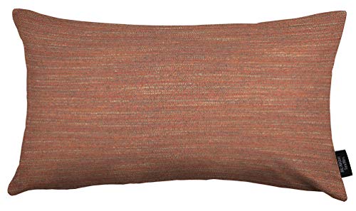 McAlister Textiles Hamleton | Sofakissen mit Füllung | 40 x 60 cm in Terracotta Orange | Schlichtes Deko Couchkissen