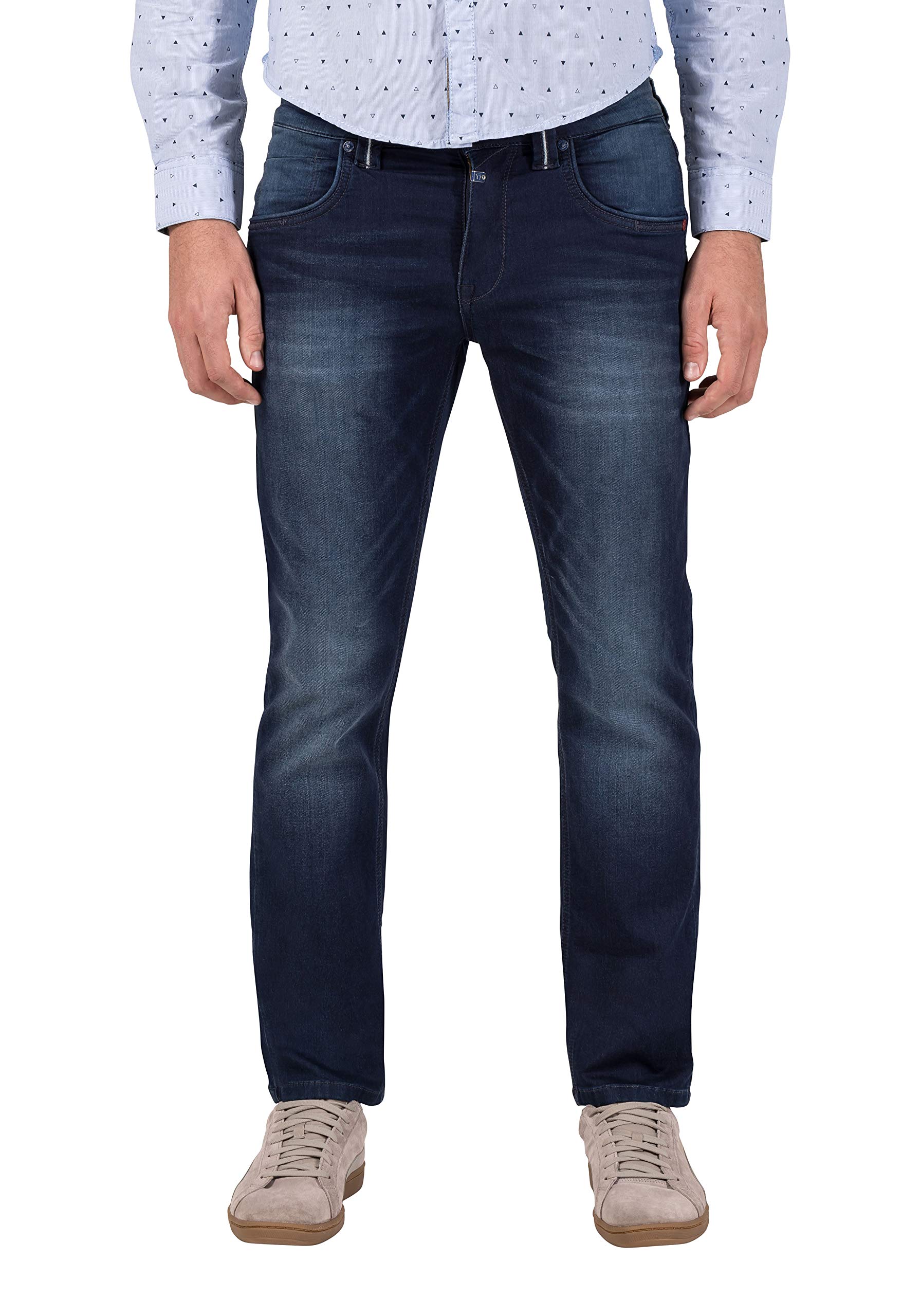 Timezone Herren EduardoTZ Jogg Slim Jeans, Blau (royal Navy wash 3501), 30W / 34L