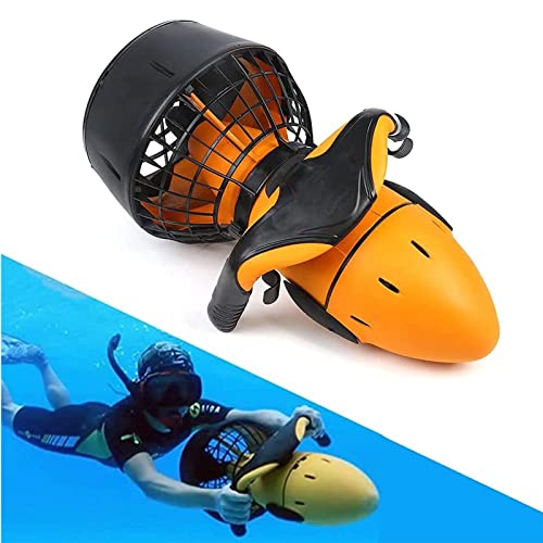 Lxwyq Unterwasser-Sea-Scooter-Tauchverstärker, elektrische Schwimmpropeller 30 m 100 Fuß, Dual-Speed-Unterwasser-Scooter mit Akku und Ladegerät für Tauchen, Fotografie, Sport