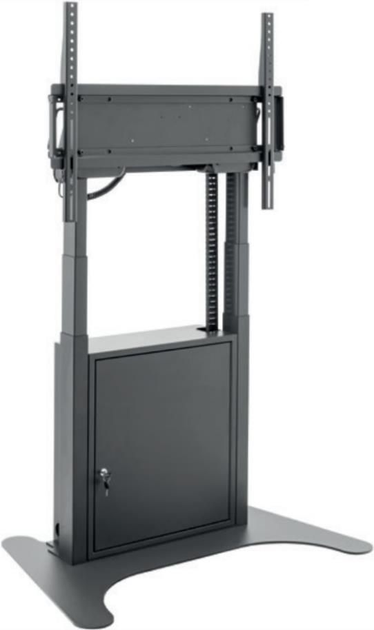 Hagor Floorstand Lift Pro Light Black 2,18m (86") schwarz
