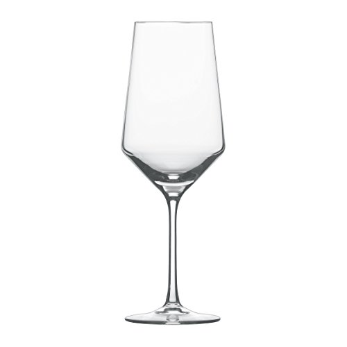 Schott Zwiesel 112420 Serie Pure 6-teiliges Bordeaux Rotweinglas Set, Kristallglas
