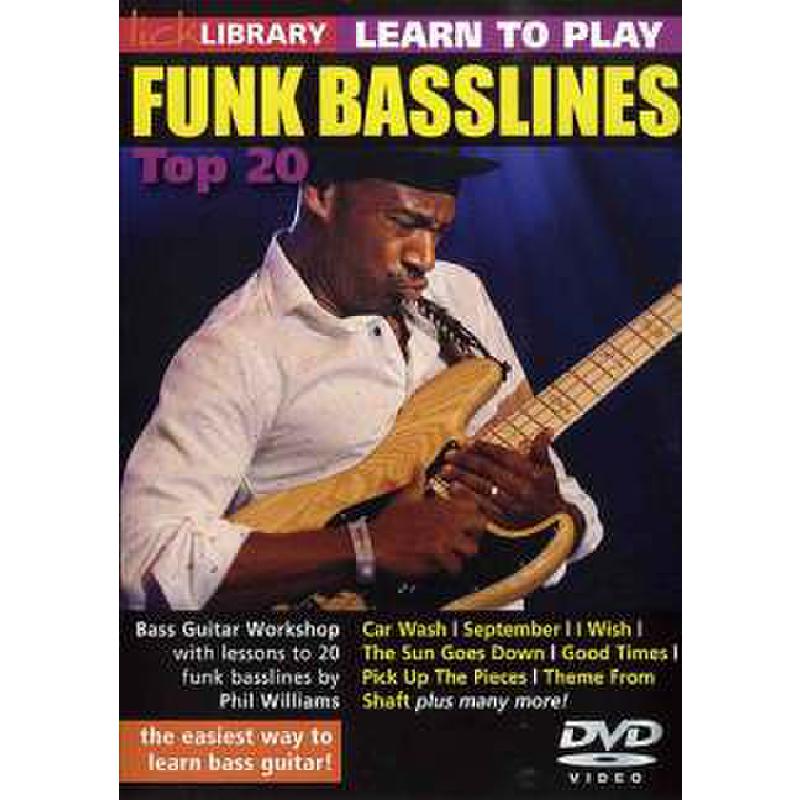Learn to play funk basslines top 20