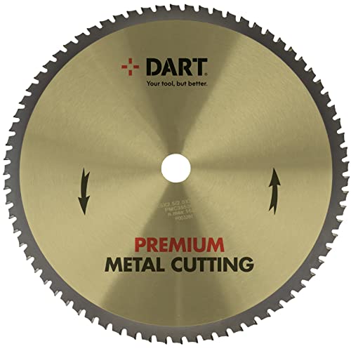 Dart Gold PMC Metall Kreissägeblatt 355Dmm X 30B X 72Z - Metallsäge Disc Cutter Aufsätze für elektrische Sägen/Akku-Kreissäge - Elektrowerkzeuge für Heimwerker
