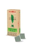 Gimoka - Kompostierbare Kapseln Kompatibel mit Maschinen der Marke Nespresso®*, Creme