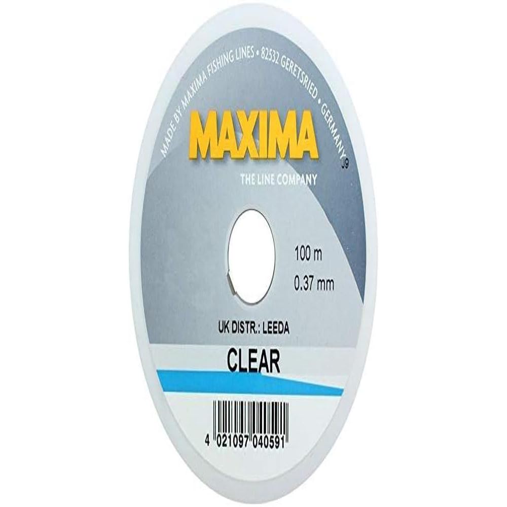 Maxima Clear 100M 12LB 6PK Transparent, 5,4 kg, 100 m, 6 Stück, farblos