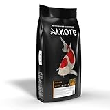 AL-KO-TE, 3-Jahreszeitenfutter für Kois, Frühjahr bis Herbst, Schwimmende Pellets, 3 mm, Hauptfutter Profi Mix, 9 kg
