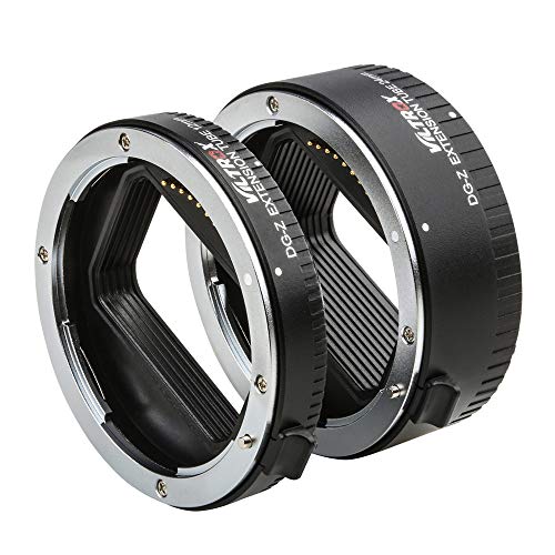 Viltrox DG-Z Autofokus AF Makro Verlängerungsring-Set 12mm+24mm für Nikon Z-Mount Z6 Z7 Z50 Z6 II Z7 II Spiegellose Kamera und Objektiv