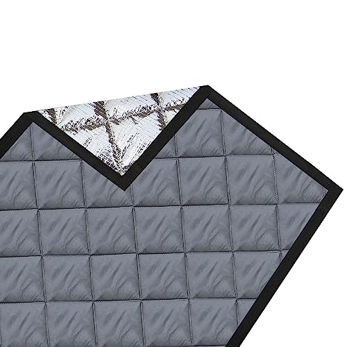 Tumundo ISOCAMP® Fensterisolation Isolierend Magnetisch Thermomatten Wärmeschutzvorhänge Kälteschutz, Größe:78 x 118
