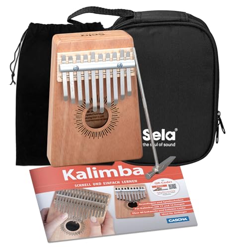 Sela SE 230 Kalimba 10 Set + Bag and Lesson Book