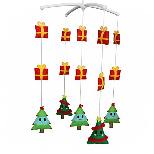 handgemachte Krippe rotierenden Glocke Weihnachtsbaum musikalische Handy hängen