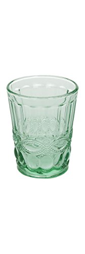 6er Set Wasserglas SOLANGE, grün, 265 ml, mundgeblasen von TOGNANA