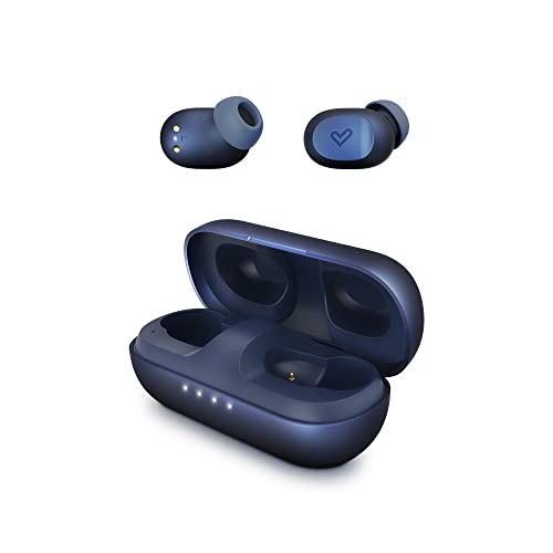 Energy Sistem Earphones True Wireless Urban 3 Indigo Sport-Kopfhörer (True Wireless, Compact Design, Charging Case mit kabelloser Ladung, Voice-Assistent, Touch-Steuerung), Blau