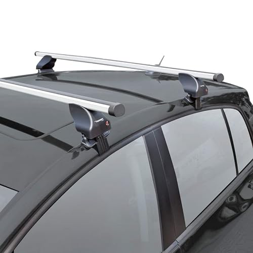 Dachträgersatz Twinny Load Aluminium A60 kompatibel mit Volkswagen Golf VIII HB 5-türer 2020- & Renault Arkana 2020- (für Fahrzeuge ohne Dachreling)