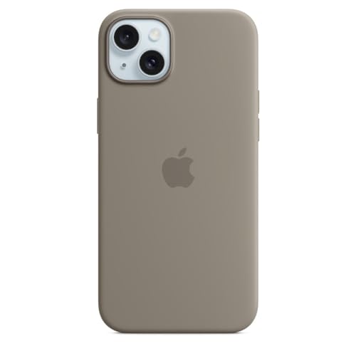 Apple iPhone 15 Plus Silikon Case mit MagSafe – Tonbraun ​​​​​​​