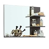 trendteam smart living - Wandspiegel Spiegel - Badezimmer - Indy - Aufbaumaß (BxHxT) 72 x 57 x 20 cm - Farbe Matera - 125940163