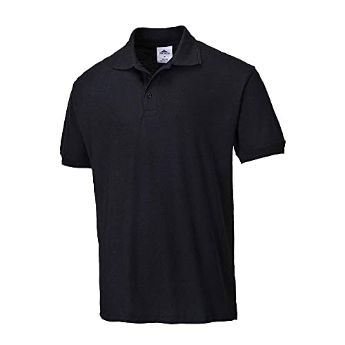 treues a735-s schwarz Polo Shirt, Größe Klein