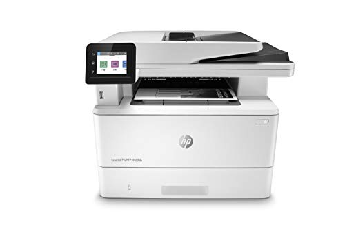 HP LaserJet Pro M428fdn Multifunktions-Laserdrucker (Drucker, Scanner, Kopierer, Fax, LAN, Duplex, Airprint) weiß