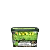 COMPO SAAT Nachsaat-Rasen, Rasensamen, Spezielle Nachsaat-Mischung mit wirkaktivem Keimbeschleuniger, 2 kg, 100 m²