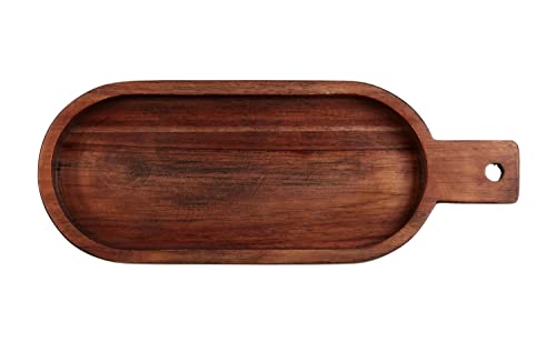 ASA Selection Wood ovale Schale flach, akazie massiv 33,4 x 13 h 3,5