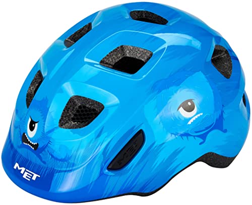 MET Sport Helm Nião Hooray Helmet, Blau (Blau), S