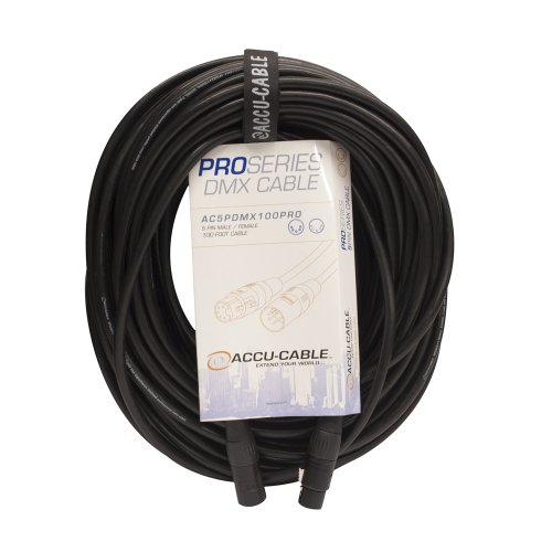ADJ Products AC5PDMX100PRO DMX Kabel, 30 m, 5-polig, PVC JAC