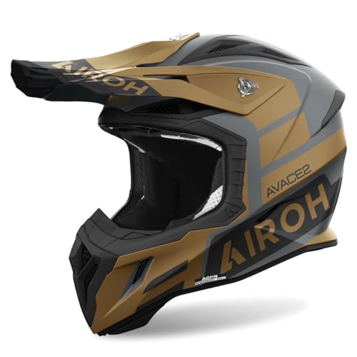 AIROH Motocross Helm Aviator Ace 2 Mehrfarbig AV22A35 Größe XS