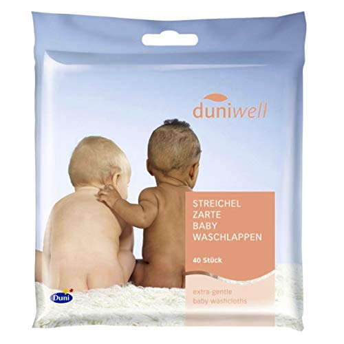 Duniwell Einmalwaschlappen Duniwell Baby 20 x 20cm 10 * 40 Stk.