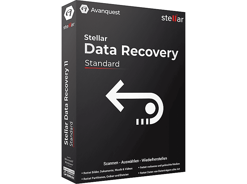Stellar Data Recovery 11 Standard - [PC]