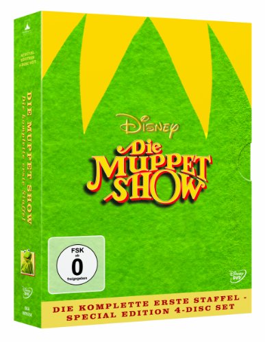 Die Muppet Show - Die komplette erste Staffel (Special Edition, Digipak im beflockten Schuber) [Limited Edition] [4 DVDs]